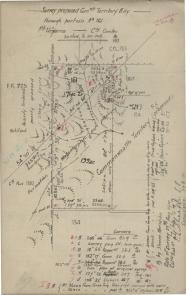 Page from Percy Sheaffe’s Field Book A70, 27 August to 1 September 1910